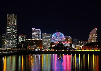 Amazon.co.jp: 絵画風 壁紙ポスター （はがせるシール式） 横浜